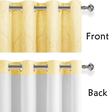 DWCN Fall Ombre Blackout Curtains - Image 4