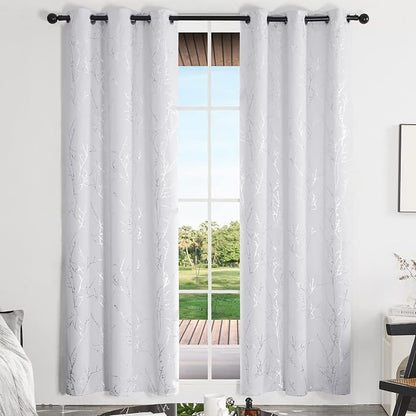 Deconovo Living Room Curtains 84 Inches Long, Thermal Insulated, Room Darkening - Image 2