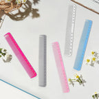 6 PCS Barber Combs Professional Fine Cutting Combs for Hair Stylist Comb Heat Resistant Carbon Fiber Salon Hairdressing Comb for Salon Stylist and Fine Tooth