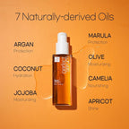 Mise En Scene Perfect Serum Original - Heat Protectant Hair Oil for Frizzy & Dry | Argan Oil | Visibly Smooths & Softens | Add Shine All Hair Types | Damage Repair | Fruity Floral Scent, 3.71 Fl Oz.