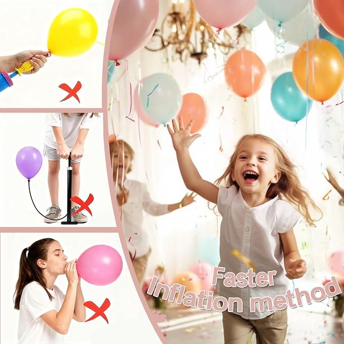 4-in-1 Electric Balloon Pump for All Balloons, Inflatables, and Sports Balls - Image 4