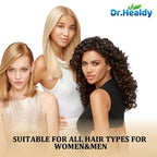 Dr.Healdy Batana Oil Shampoo for Hair Growth, Against Hair Loss & Moisturizes, Reduces Breakage - Sulfate Free Formula for All Hair Types (6.8 Fl Oz)