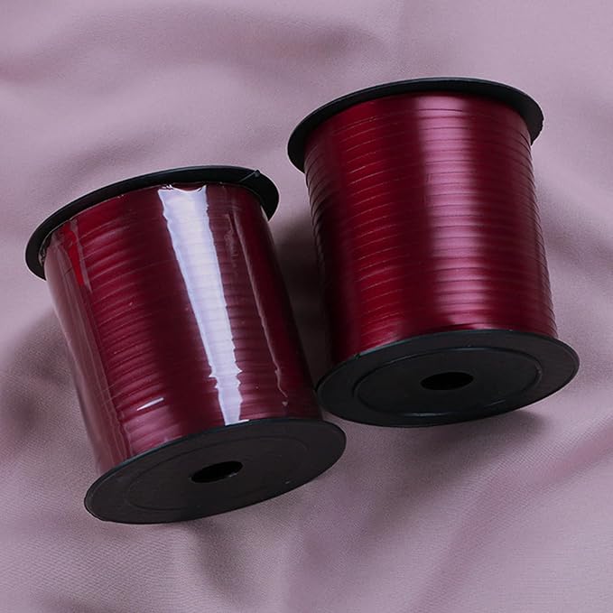 Premium Burgundy Curling Ribbon，500 Yard，1/5" - Image 6