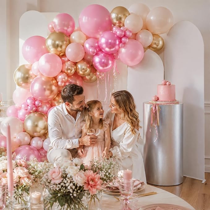Pink Gold Balloons - Image 4