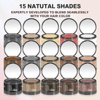 Root Touch Up Hair Powder, Med Blonde, Instantly Covers Hairline Shadow, Thinning Hair for Women Eyebrows, Gray Hair Coverage for Men's Beard Line, Bald Spots