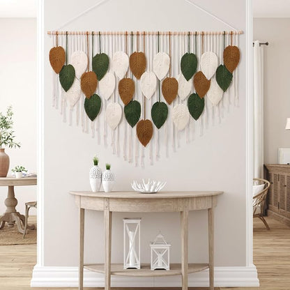 Large Macrame Wall Hanging Boho Woven Tapestry Chic Home Decor Wall Art | - Image 7