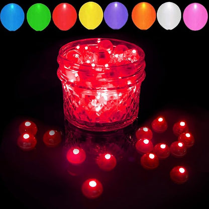 100pcs Red LED Balloon Light, Mini Led Lights Small Round Led Ball Lamp - Image 5