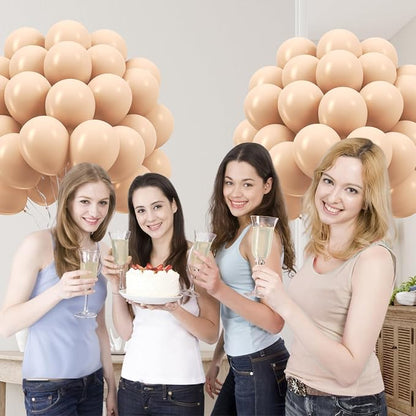 Nude Balloons 12 inch, Baby Shower, Gender Reveal, Birthday Party Decorations - Image 6