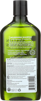 Avalon Organics Botanicals, Shampoo, Lavender, 11 oz (Pack of 3)