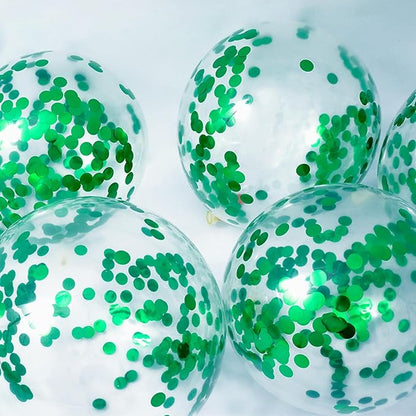 Green Confetti Balloons - Image 3