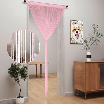 YIIBAII Door String Curtains Fringe Door Curtains - Image 2