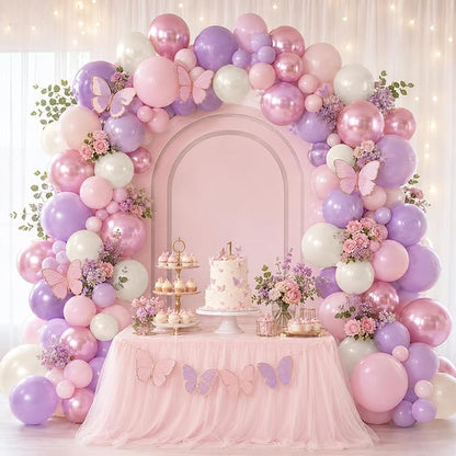 Pink and Purple Balloons, Party Balloons - Image 3