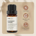 VINEVIDA Rosemary Essential Oil - Undiluted Spain Oil - Candle & Soap Making - 10 mL