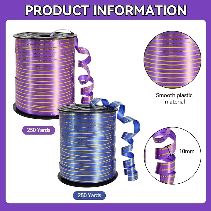 TONIFUL 500 Yards Blue and Purple - Image 2