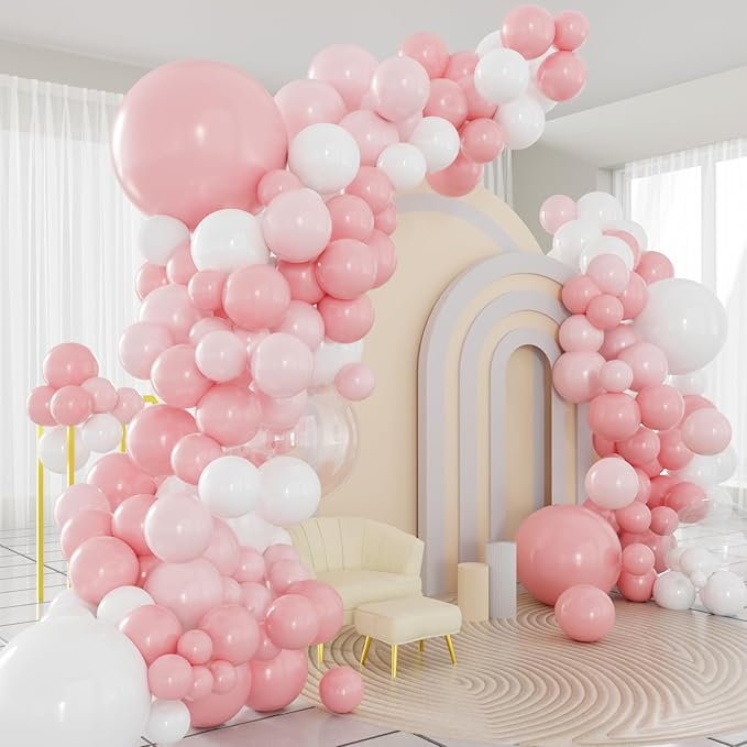 Pink Balloons Arch Kit by PATYDECRO