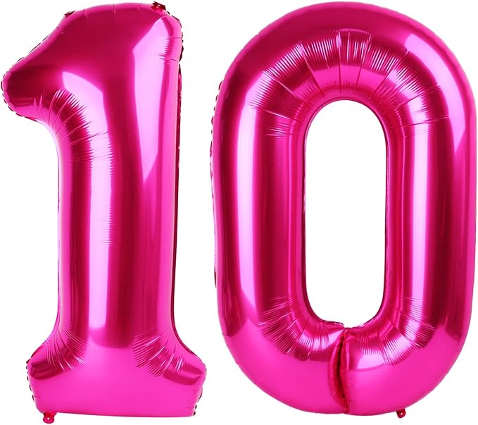 Hot Pink 10 Balloon by IWERP