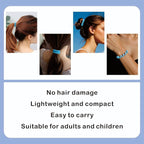 Spiral Hair Ties, 60-Pc Elegant Hair Scrunchies Elastic Hair Ties for Women's Hair Comfortable, Non-Slip, No Damage Perfect for Various Occasions/Styles, Ideal Gift for Girls, Kids