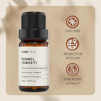 VINEVIDA Fennel Essential Oil - Undiluted, 10 mL - DIY Candle Scents, Safe for Soap Making