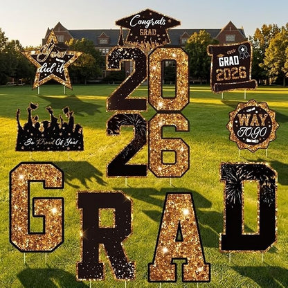 Graduation Yard Signs Class of 2026 Decorations, 2026 Sign - Image 8