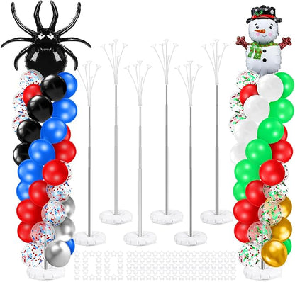 Kasyat 8 Sets 9.1ft Balloon Column Stand Kit by Kasyat