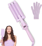 Mermade Hair | 0.9" Cutie Pro Waver | Three Barrel Curling Iron for Beach Waves