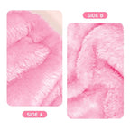 Hair Band for Washing Face, Adjustable Skincare Spa Headband and Wristband Set for Women Girl, Makeup Hair Headbands Cute Pink Versatile Fun Gift for Friend