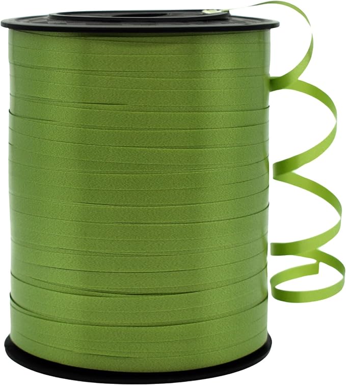 Curling Ribbon Sage Green Ribbon by IEDASINGSCHOICE