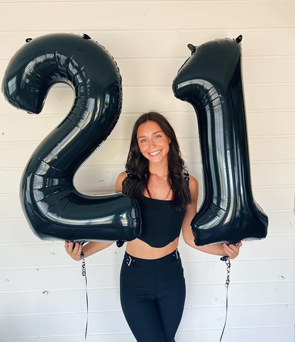 Black 1 Balloon - Image 3