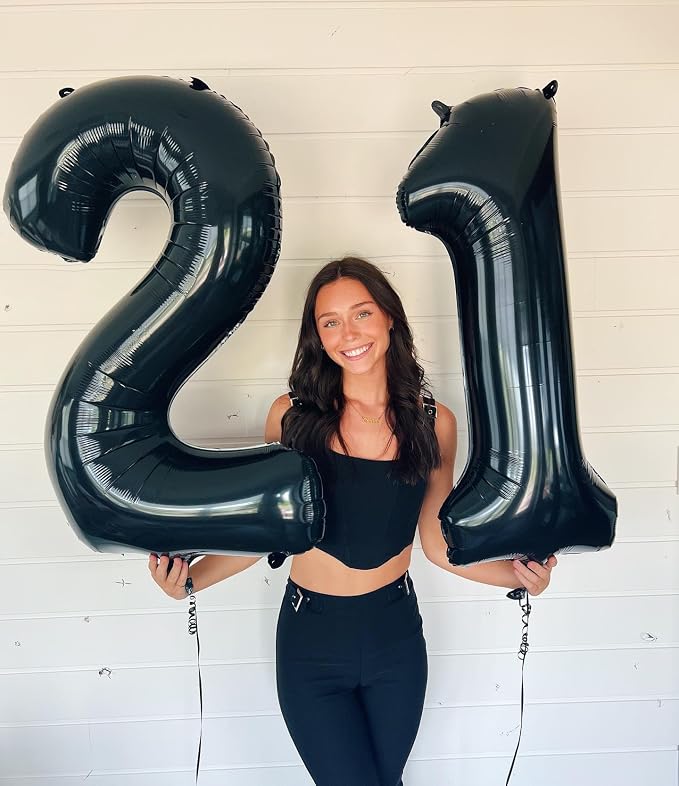 Black 21 Balloon - Image 7