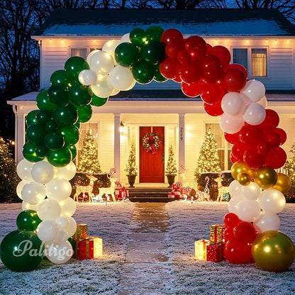 Christmas Balloon Arch Kit, 12 and 18 in Sizes, Christmas Party Decorations - Image 4