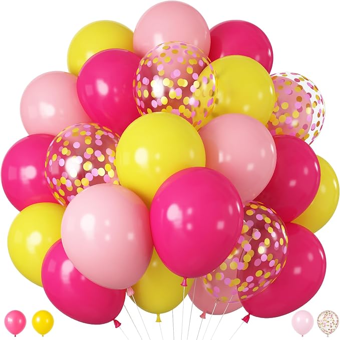 Pink and Yellow Balloon Kit by Froova