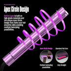 Bekind Apex 2-in-1 Hair Straightener Flat Iron | 1“ 460°F Straightener & Curler for All Hairstyles | UltraSmooth Tech | 15s Fast Heating & Temp Memory | Gift Set for Girls Women (Violet Bloom)