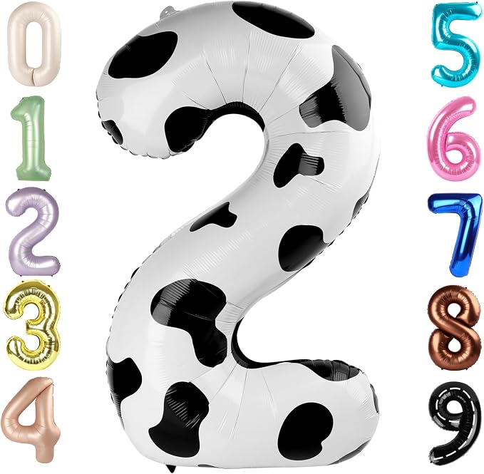 Number 2 Balloons 40 Inch for 2 22 Birthday Party Decorations, by Mluchee