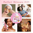 144 PCS Spa Party Supplies for Women,Spa Day Favors Essentials Include Face Masks Skincare, Lip Balm, Under Eye Patches, Foot Bath Bomb,Sleepover Party Supplies Spa Birthday Kit for Women Gift Set