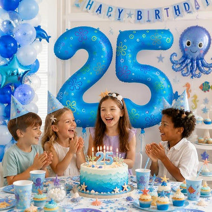 Number 25 DIY Balloon 40 In Cartoon Theme Birthday Decorations | Fun Party - Image 3