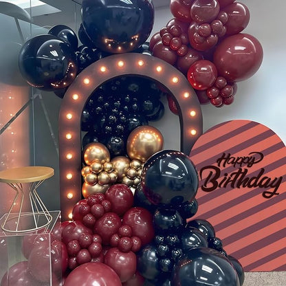 Burgundy Balloons 12 inch, Maroon Balloons 50pcs Party Balloons - Image 8