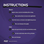 Splat Purple Desire Semi Permanent Hair Dye Kit with Bleach, 1 Application, Includes Purple Hair Dye, Oxide & Bleach Powder, Vegan & Cruelty Free Hair Color