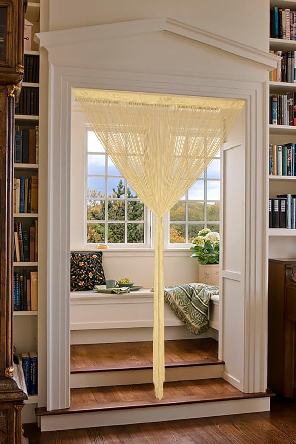 YIIBAII Door String Curtains Fringe Door Curtains - Image 7