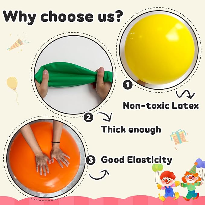 Colorful Balloons 36 Inch - Image 4
