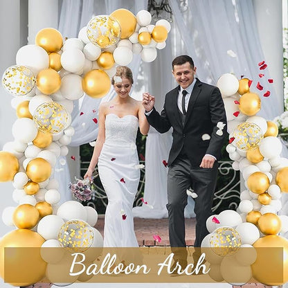 AerWo Balloon Arch Kit 8.2ft+6ft, Free Bending Top Curve Balloon Frame Stand - Image 2