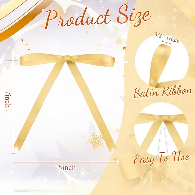 Riceshoot Gold Bows - Image 2