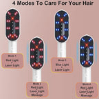 Laser Therapy Hair Growth Comb, Handheld Comb-Shaped Hair Regrowth Device for Hair Growth, 3 in 1 Hair Oil Applicator for Hair Care, Electric Scalp Massager for Healthier Hair
