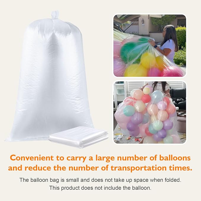 Kedixies 2 Pack Balloon Transport Bags – Extra Large 98.4 x 59 Inch Reusable - Image 3