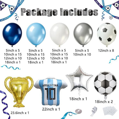 Soccer Balloon Garland Arch Kit - Image 2