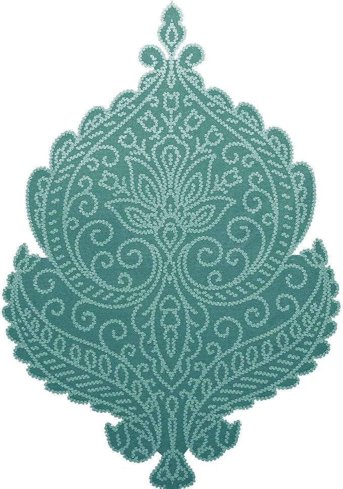 DWCN Teal Ombre Curtains for Bedroom - Image 9