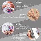 Grey Hair Color Spray, Temporary Hair Color Spray, Grey Hair Dye, Washable, Easy To Colour, Mild Formula, Suitable For Various Hair Types, Works On All Hair Colors 120ml