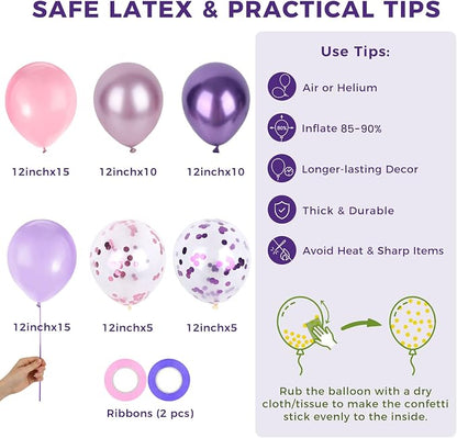 LovesTown Pink and Purple Balloons - Image 7
