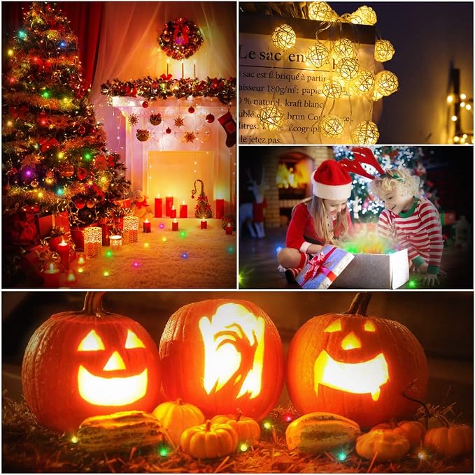 200pcs LED Purple Balloon Light, Round Led Mini LED Lights - Image 7