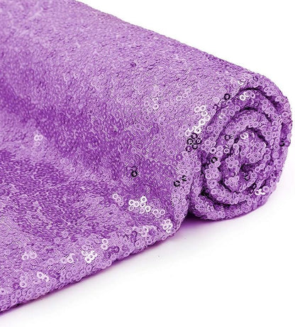 Lavender Sequin Backdrop Curtains 4 Pcs 2ftx8ft Glitter Shimmer Fabric | - Image 7