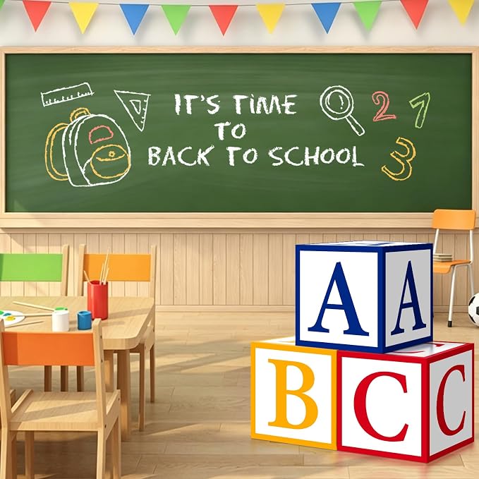 Back to School Balloon Boxes Decoration - Image 7